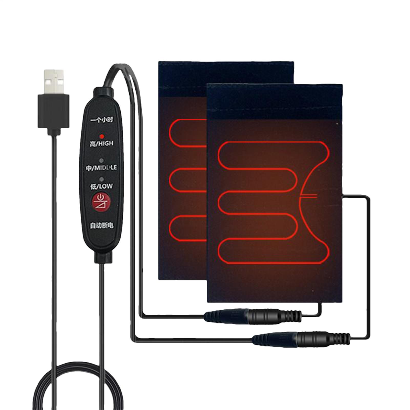 Handlebar Grip Heated - Poignée de guidon chauffante électrique USB
