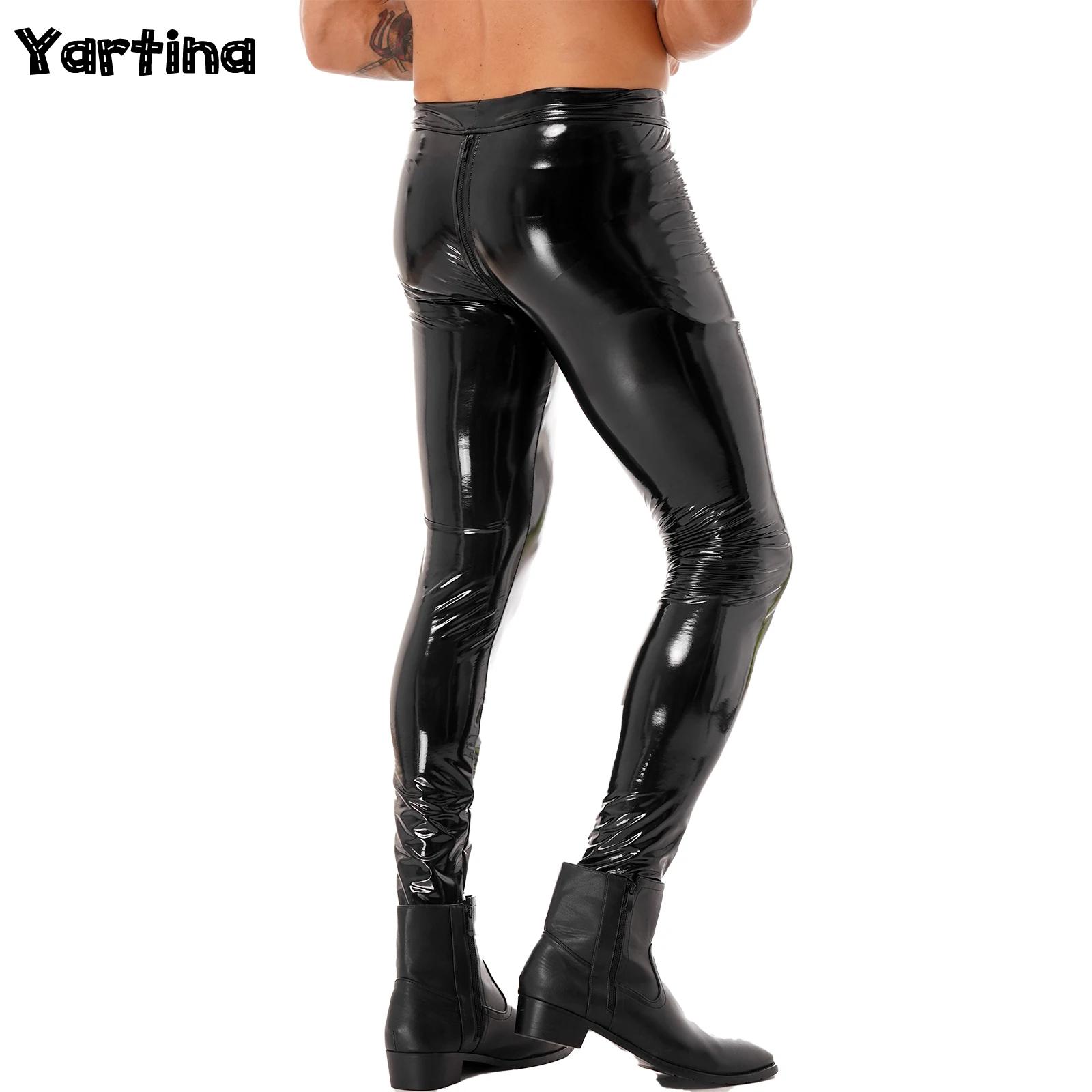 Motorcycle Gear Mens - Pantalon d'entrejambe à fermeture éclair bidirectionnelle