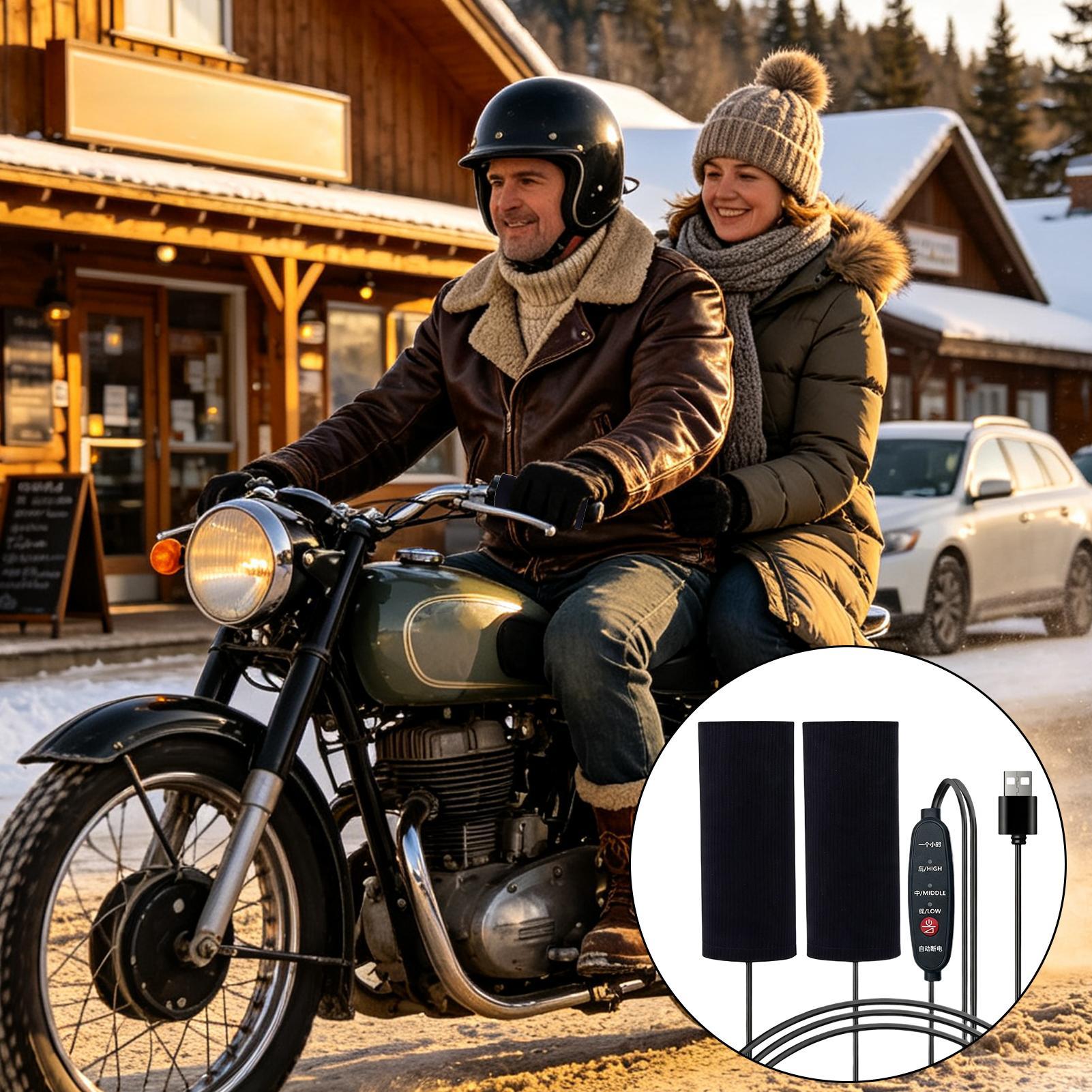 Manchons chauffants pour poign - Handlebar Grip Heated avis et prix