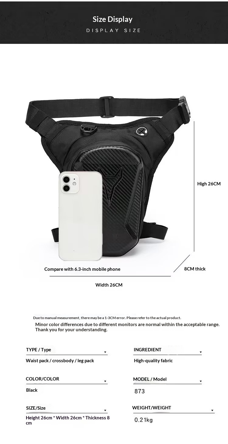 Sacoche de cuisse imperméable  - Motorcycle Gear Companies avis et prix