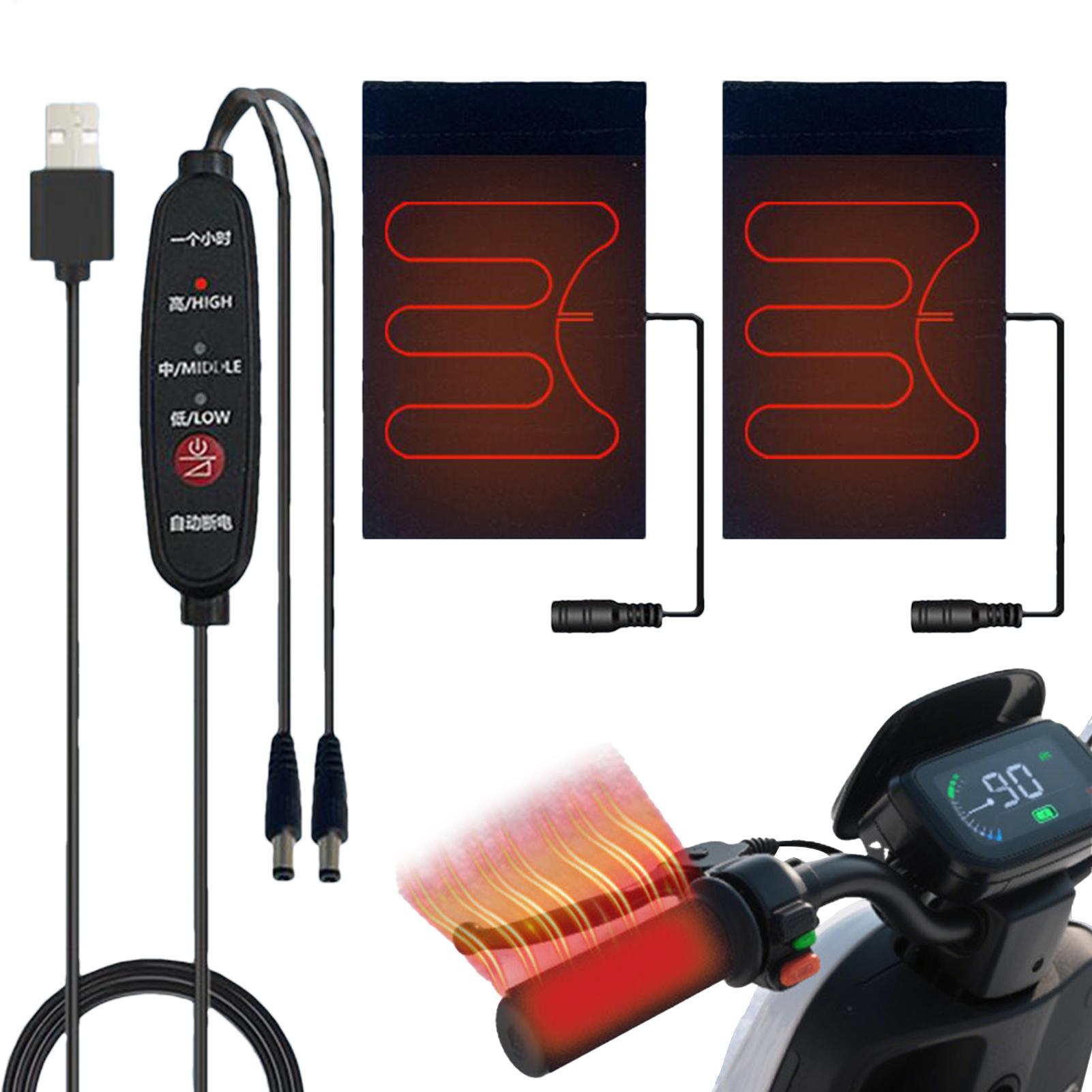 Poignées chauffantes pour moto - Handlebar Grip Heated avis et prix